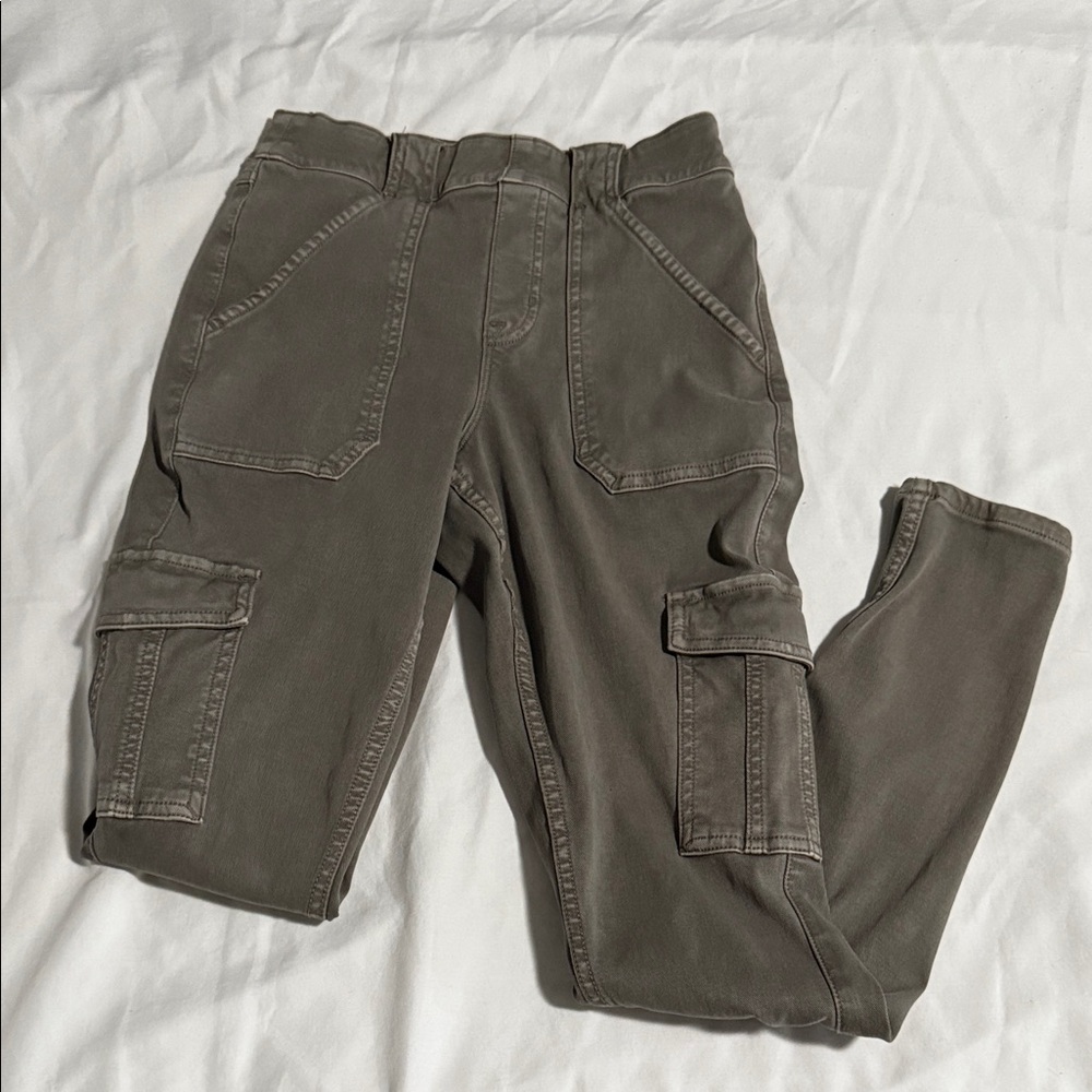 SPANX ladies small cargo jeans casual pants